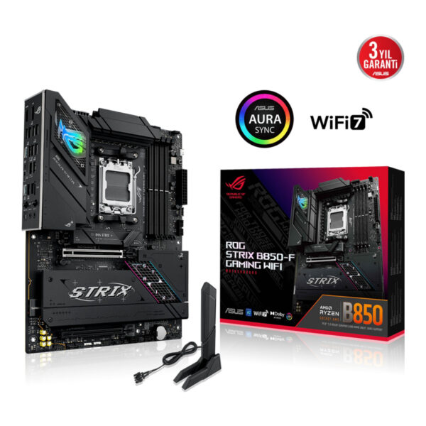 ASUS ROG STRIX B850-F GAMING WIFI AM5 DDR5 8000 WiFi 7+BT ATX