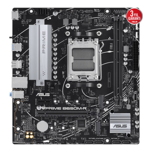 ASUS PRIME B650M-R AM5 DDR5 7200 HDMI 2xM2 AURA RGB 2.5GLAN mATX