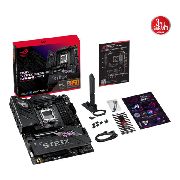 ASUS ROG STRIX B850-E GAMING WIFI AM5 DDR5 8000 WiFi 7+BT ATX