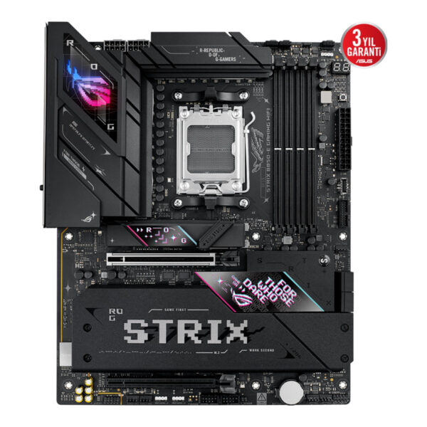 ASUS ROG STRIX B850-E GAMING WIFI AM5 DDR5 8000 WiFi 7+BT ATX - Görsel 6