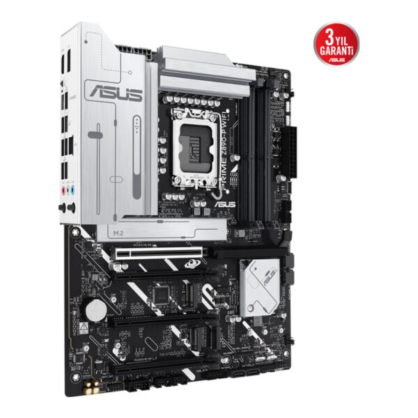 ASUS PRIME Z890-P WIFI LGA1851 DDR5 8400 USB4 4xM2 WiFi 7+BT ATX - Görsel 5