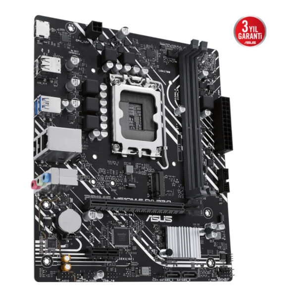 ASUS PRIME H610M-F D4 R2.0 LGA1700 DDR4 3200 HDMI M2 USB3.2 mATX - Görsel 7