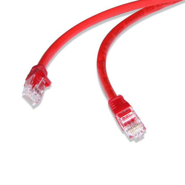 FLAXES 2M CAT6 UTP 24AWG PATCH NETWORK KABLOSU KIRMIZI (FNK-602K)