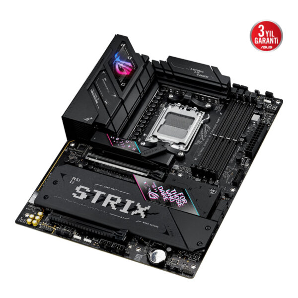 ASUS ROG STRIX B850-E GAMING WIFI AM5 DDR5 8000 WiFi 7+BT ATX - Görsel 4