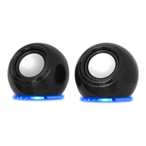 FRISBY FS-2130U 2.0 RGB LED STEREO SPEAKERS SİYAH - Görsel 2