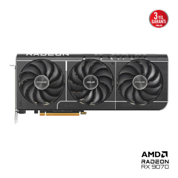 16 GB ASUS PRIME-RX9070-O16G AMD RX 9070XT GDDR6 OC EKRAN KARTI - Görsel 4