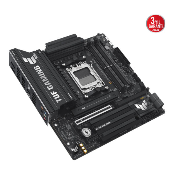 ASUS TUF GAMING B850M-PLUS AM5 DDR5 8000 AURA RGB 2.5GLAN mATX - Görsel 4