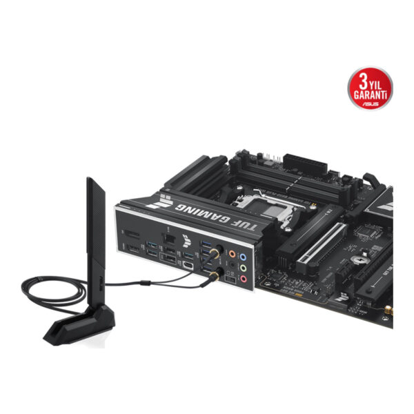 ASUS TUF GAMING B850-PLUS WIFI AM5 DDR5 8000 WiFi 7+BT 2.5GLAN ATX - Görsel 7