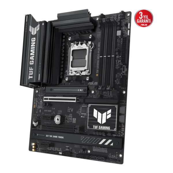 ASUS TUF GAMING B850-PLUS WIFI AM5 DDR5 8000 WiFi 7+BT 2.5GLAN ATX - Görsel 8