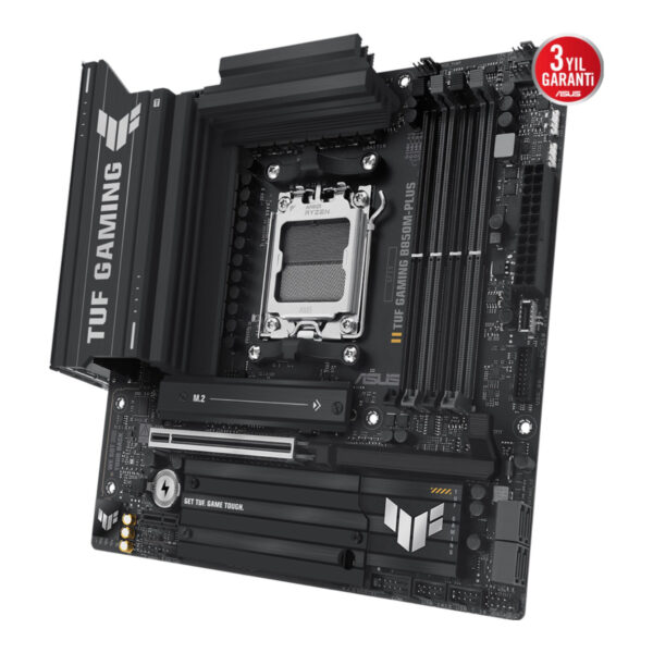 ASUS TUF GAMING B850M-PLUS AM5 DDR5 8000 AURA RGB 2.5GLAN mATX - Görsel 8