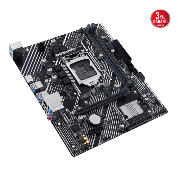 ASUS PRIME H510M-F R3.0 Intel H470 LGA1200 DDR4 3200 HDMI M2 USB3.2 mATX