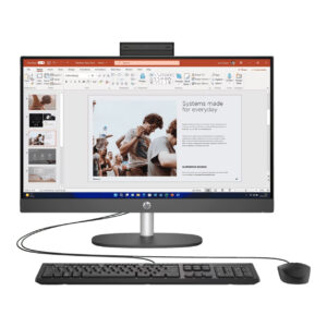 HP ProOne 240 G10 Siyah 23.8" i7-1355U 16GB 512SSD WiFi 6 FDOS  AIO PC