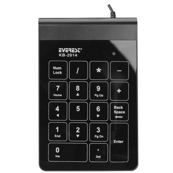 EVEREST KB-2014 Beyaz Dokunmatik Numerik Standart USB Klavye