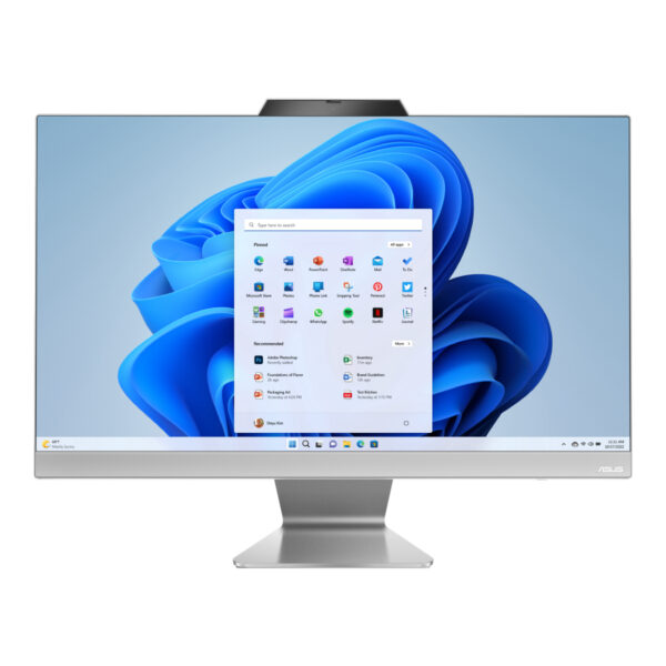 ASUS 23.8" Beyaz  i5-1335U  8GB 512SSD FDOS  AIO PC - Görsel 2