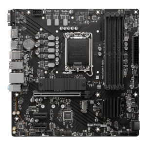 MSI PRO B760M-P DDR4 SOKET 1700 DDR4 4800(OC) PCI-E ,M.2 USB3.2 HDMI,DP,VGA 1x 1
