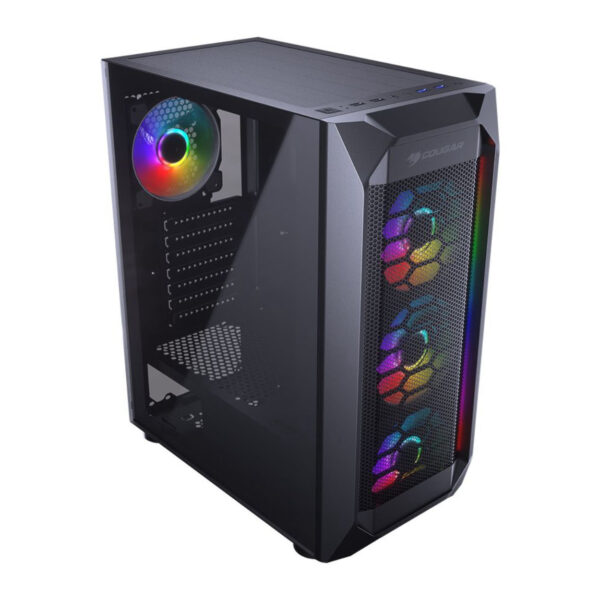 COUGAR MX410 MESH-G-RGB 650W 80 + KASA - Görsel 2