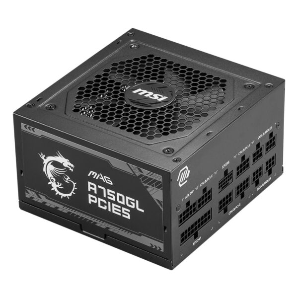 MSI MAG A750GL PCIE5 750W 80+ GOLD POWER SUPPLY - Görsel 2