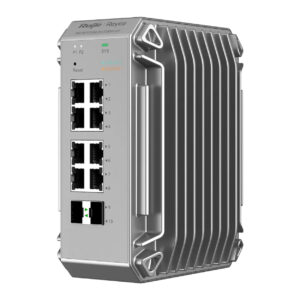 RUIJIE RG-NIS3100 8Port RJ45 Gigabit PoE/PoE+, 2Port SFP,240W Endüstriyel Switch
