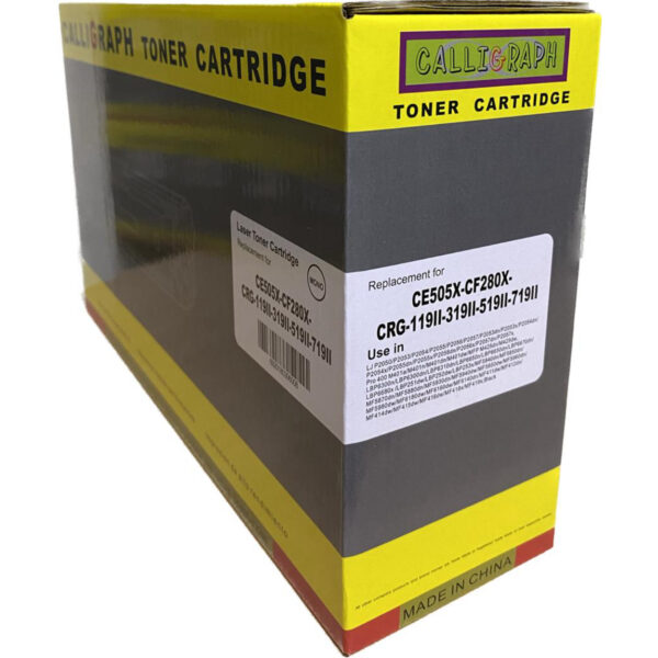 CALLIGRAPH CE505X/CF280X/CRG719H MUADİL TONER