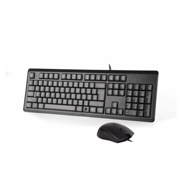 A4 TECH KR-9276 Q Kablolu USB Q MM fonks. Klavye + Optik Mouse Set