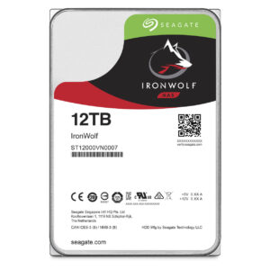 SEAGATE IRONWOLF 12 TB 7200RPM 256MB 7/24 1-8 Yuvalı  Nas için