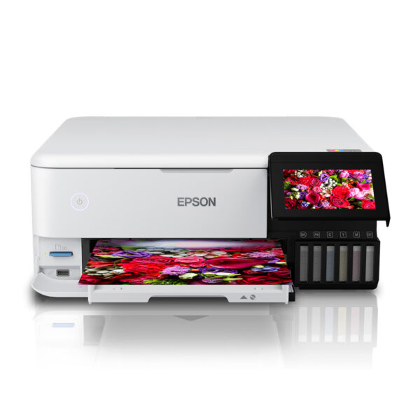 EPSON L8160 EcoTank A4 WiFi, Eth.Dublex, Yazıcı Tarayıcı,Fotokopi LCD