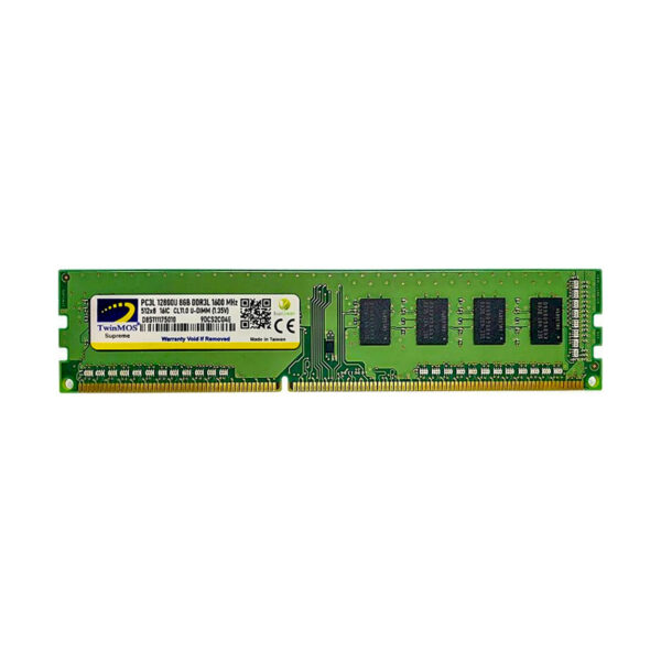 TwinMOS DDR3 4GB 1600MHz 1.35V Low Voltage Desktop Ram