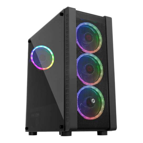 FRISBY FC-9320G 600W 4 X RGB 80+ MESH KASA - Görsel 2