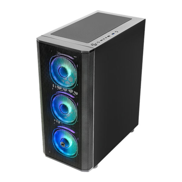 FRİSBY CM-105 SIYAH 650W 80+ DOUBLE ARGB GAMING MESH KASA - Görsel 2