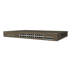 IP-COM G3328F 24GE Port, 4xSFP Cloud Yönetilebilir Switch