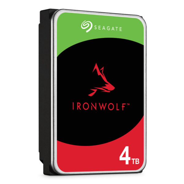 SEAGATE IRONWOLF 4 TB 5400RPM 256MB 7/24 1-8 Yuvalı Nas için