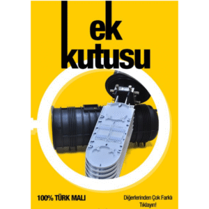 Erat Yer Altı 1 Kasetli Fiber Optik Ek Kutusu Küçük