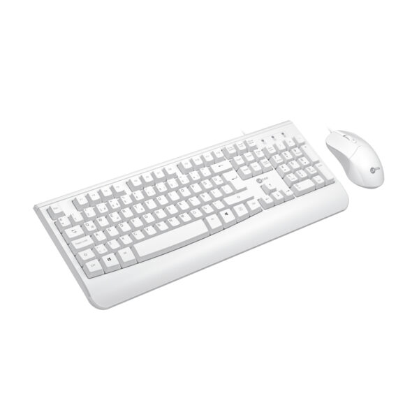LENOVO LECOO CM105 BEYAZ KABLOLU KLAVYE & MOUSE SET - Görsel 2