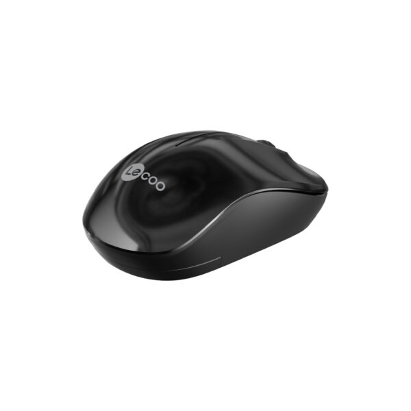 LENOVO LECOO WS206 SİYAH KABLOSUZ 1200DPI 3 TUŞLU OPTİK MOUSE - Görsel 3
