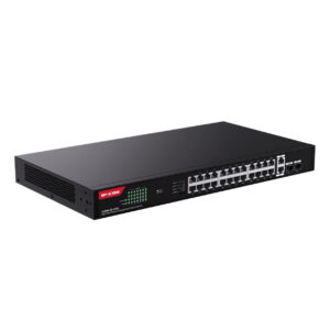 IP-COM G1128-24-410W 24GE PoE Port (370W), 2xCombo SFP Switch