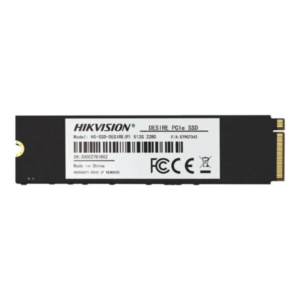 HIKVISION  512GB M.2 2280 PCIE  NVME 2500/1025 MB/S  SSD HS-SSD-DESIRE(P) 512
