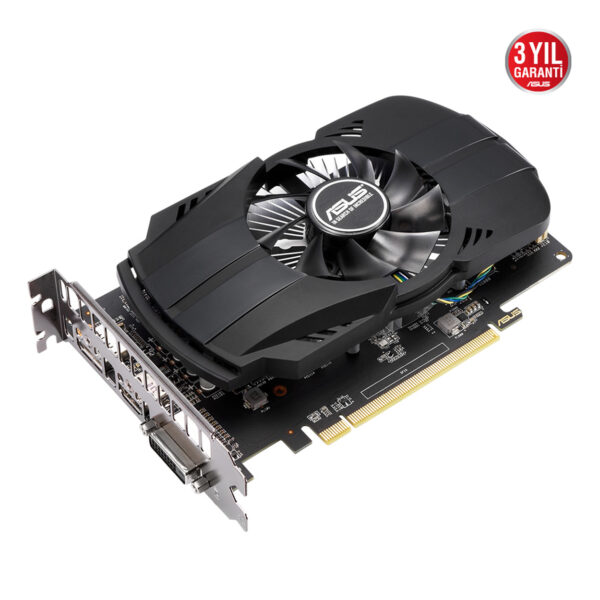 4 GB ASUS PH-RX550-4G-EVO AMD GDDR5 128Bit  1xDVI 1xHDMI 1xDP - Görsel 2