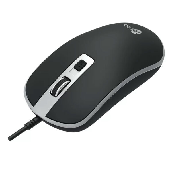 LENOVO LECOO MS104 SİYAH USB KABLOLU MOUSE - Görsel 2
