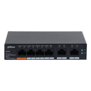 DAHUA CS4006-4GT-60 4GE PoE Port (60W), 2GE Uplink Cloud Managed Desktop Switch