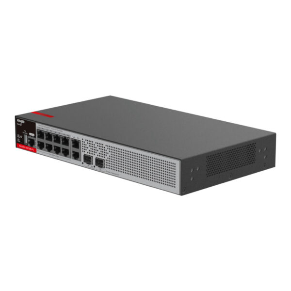 RUIJIE RG-S2915-10GT2MS-P-L 10GE, PoE125W, 2x2.5G SFP+, L2+ Yönetilebilir Switch - Görsel 2