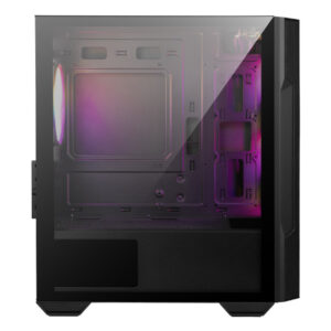 MSI MAG FORGE M100R Temperli Cam 3x120mm 1x120mm ARGB Fan mATX Gaming Bilgisayar