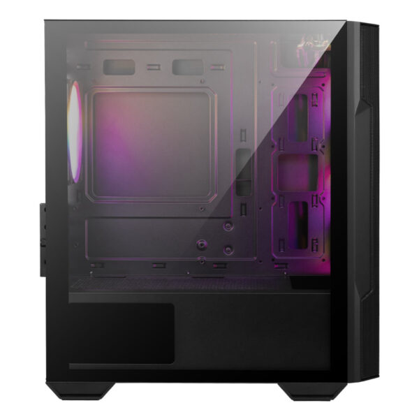 MSI MAG FORGE M100R Temperli Cam 3x120mm 1x120mm ARGB Fan mATX Gaming Bilgisayar