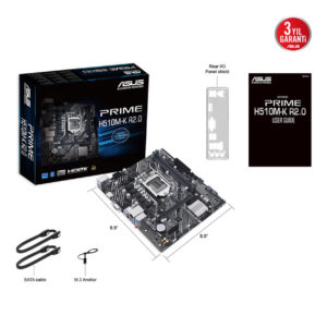 ASUS PRIME H510M-K R2.0 1200 DDR4 3200MHz M.2 Anakart