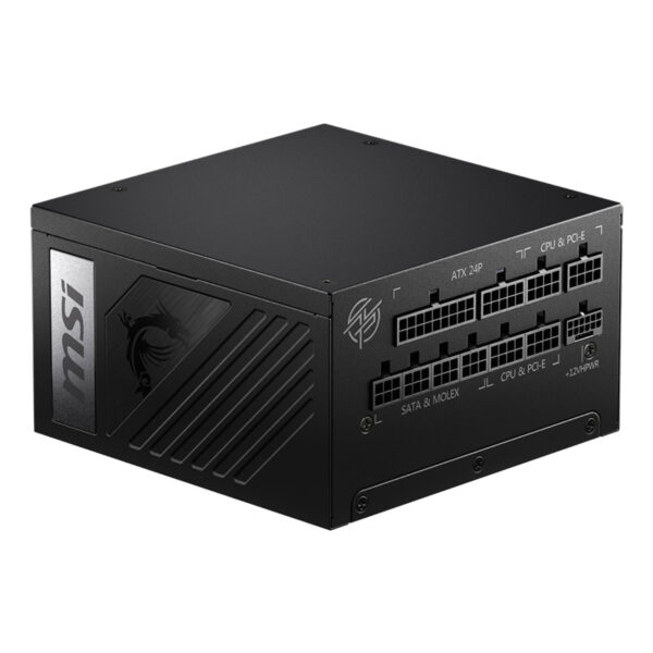 MSI PSU MPG A1000G PCIE5 1000W 80+ GOLD POWER SUPPLY - Görsel 2