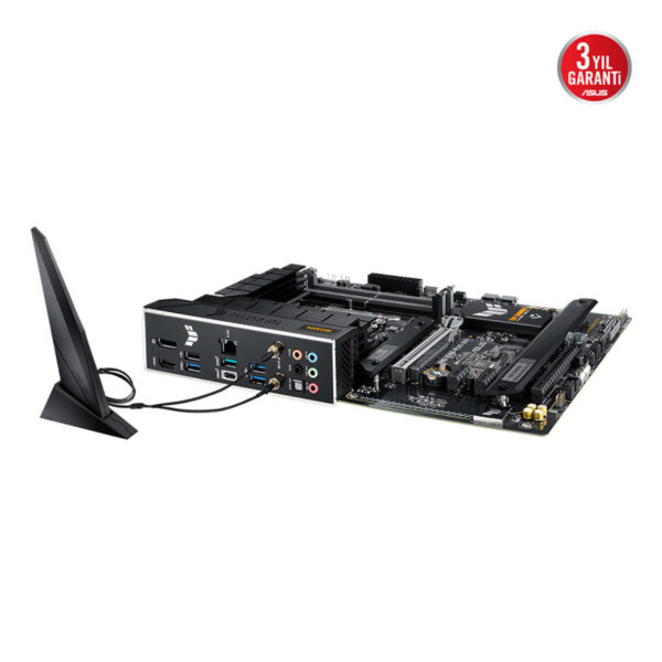 ASUS TUF GAMING B760-PLUS WIFI Intel B760 LGA1700 DDR5 7200 DP HDMI 3x M2 USB3.2 - Görsel 4