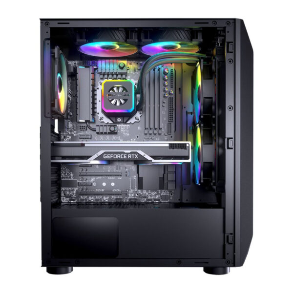 COUGAR MX410 MESH-G-RGB 650W 80 + KASA - Görsel 3