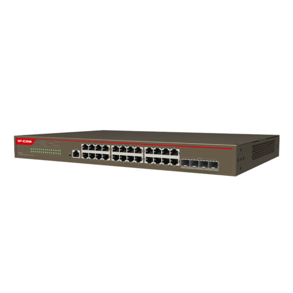 IP-COM G5328X 24GE Port, 4x10G SFP+ L3 Cloud Yönetilebilir Switch - Görsel 3