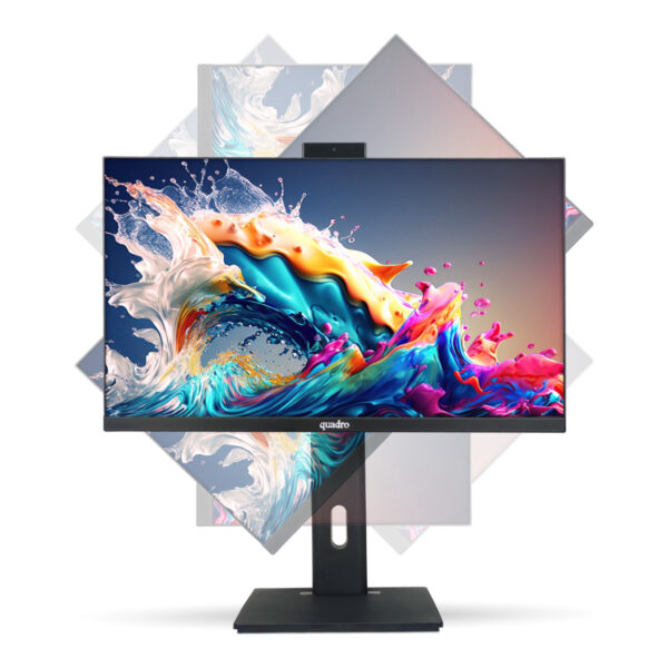 QUADRO EXPANSE AI 23.8" IPS i5-12450H 8GB 512SSD Parmak izi OB VGA Free - Görsel 2