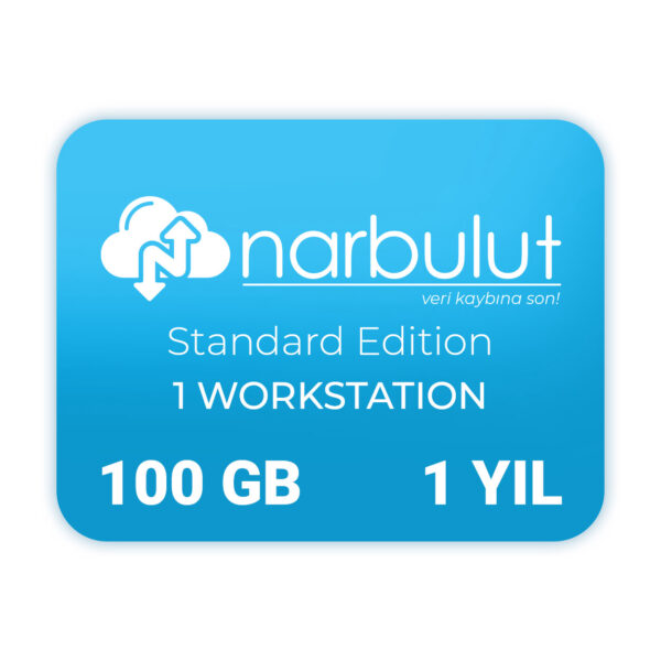 NARBULUT Backup Now 100GB Standard  Edition-1 WORKSTATION-1YIL - Görsel 2