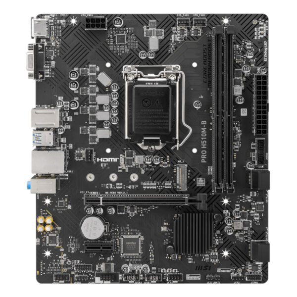 MSI PRO H510M-B SOKET 1200 DDR4 2933MHZ ,M.2 USB3.2 matx (Yalnız 10.Nesil)